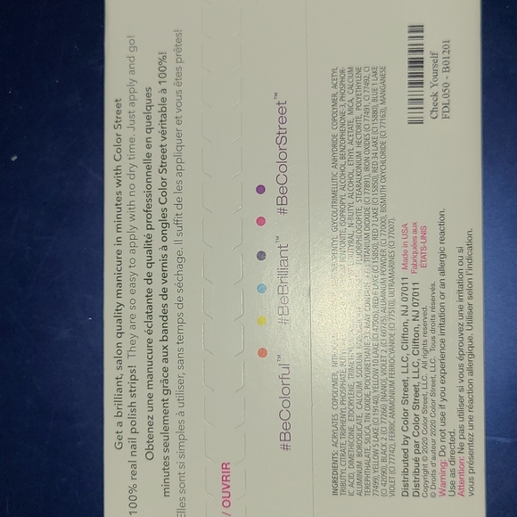 Color Street Check Yourself OverLay - Picture 2 of 2